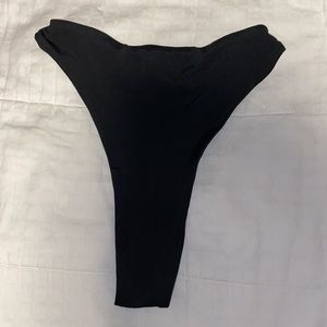OH POLLY Black High waisted Bikini Bottom